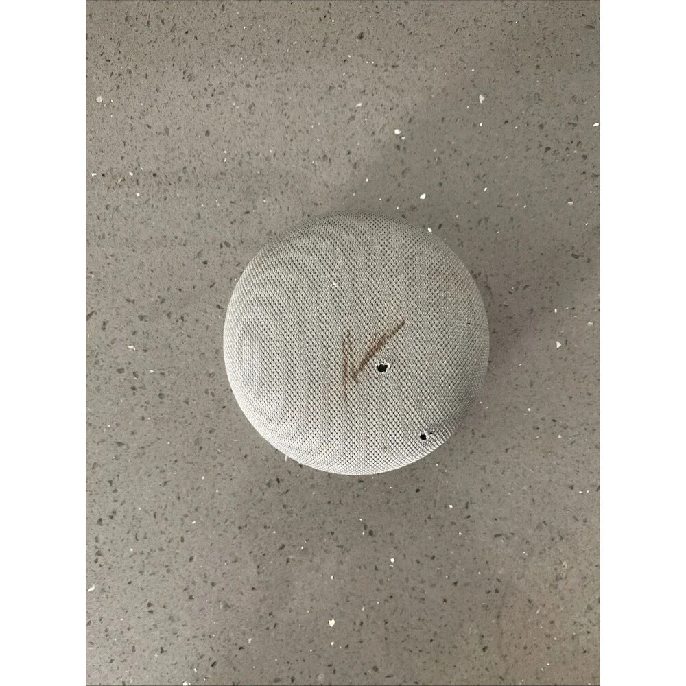 Google Nest Mini Smart Speaker Gray Model H0A Untested!